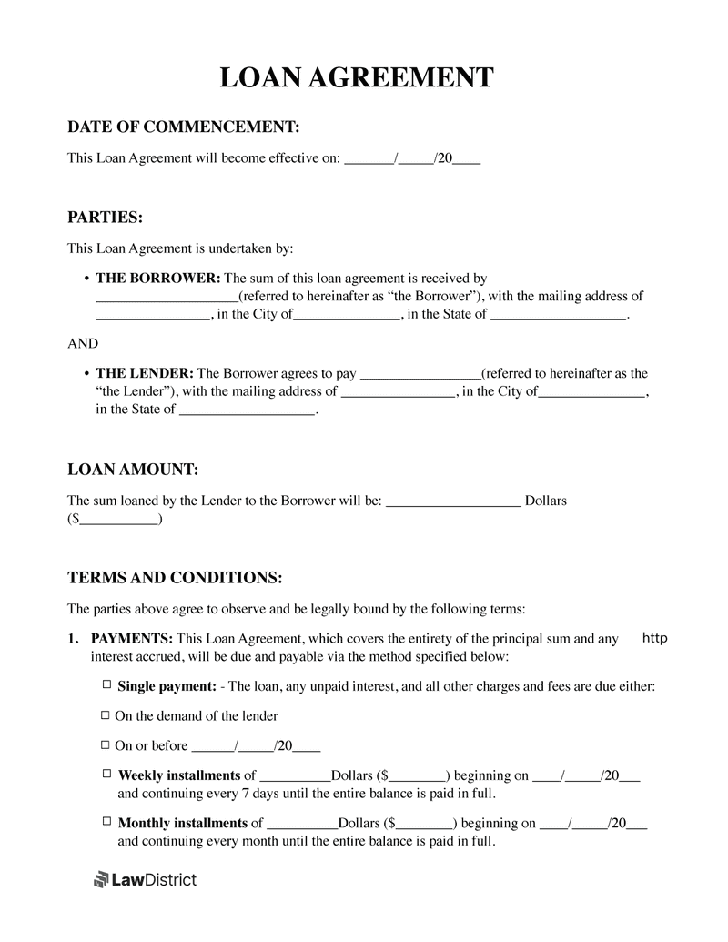 free-loan-agreement-template-loan-contract-lawdistrict